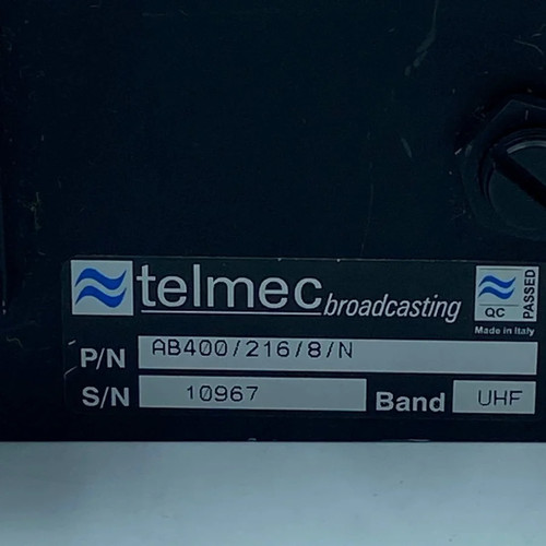 UHF Hybrid Coupler TV Broadcasting TELMEC AB400/216/8/N - Picture 3 of 3
