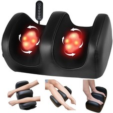 Foot Massager with Heat, Shiatsu Kneading Feet and Calf Massagers for Relaxat...