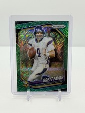BRETT FAVRE 2025 PANINI PRIZM NFL GREEN SHIMMER FOTL VIKINGS /5 HOF