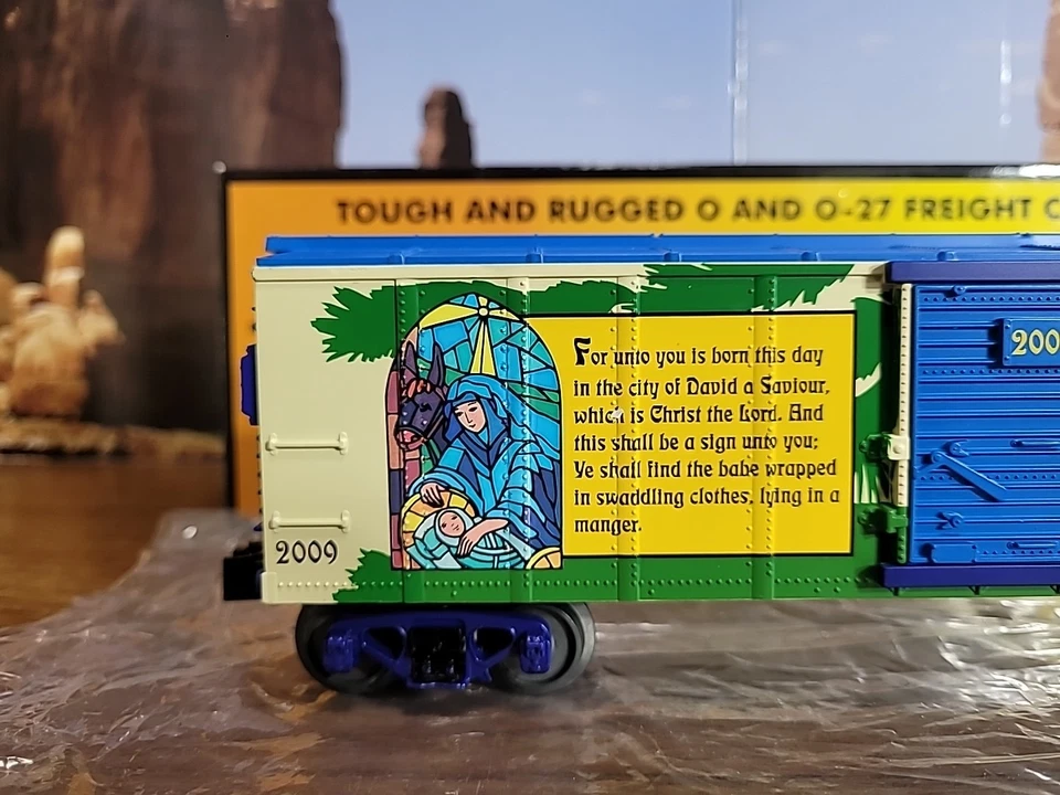 Railking By MTH o Gauge 2009 Merry Christmas Boxcar - Image 2 of 4