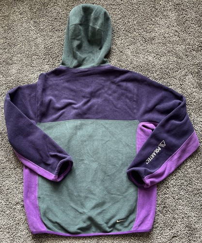 NWT Nike ACG Wolf Tree X Polartech Pullover Hoodie Sz Small FN0370-328 Brand New - Picture 5 of 5