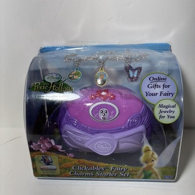 Disney Clickables Fairy Charms Starter Set  Pixie Hollow NEW Sealed Toy A8 