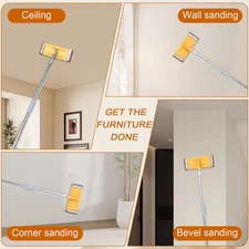 Pole Sander Drywall Wall Sander Painting Prep Ceiling Sander Drywall Sander Tool