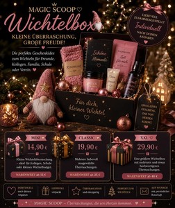 Personalisierte Wichtelbox | Wichtelgeschenk Weihnachten |