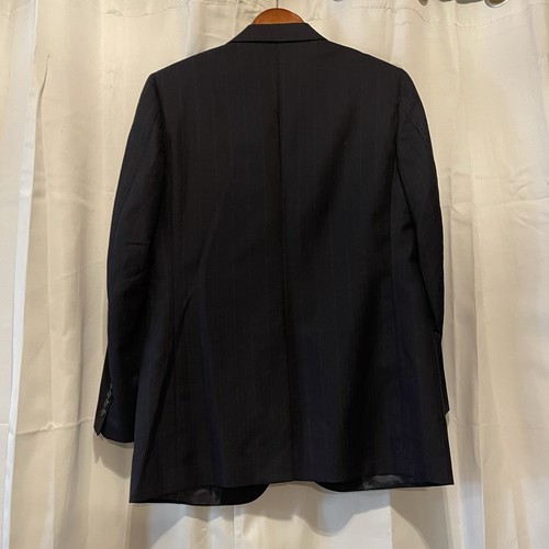 BURBERRYS Men's Navy Blue Wool Blazer - Picture 11 of 12