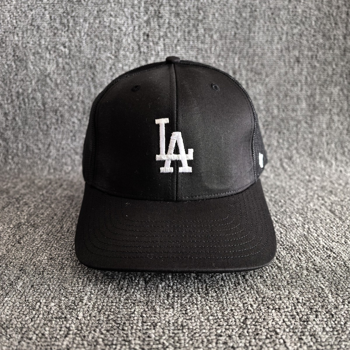 '47 Brand Los Angeles Dodgers MLB Trucker Hat Black Snapback Cap