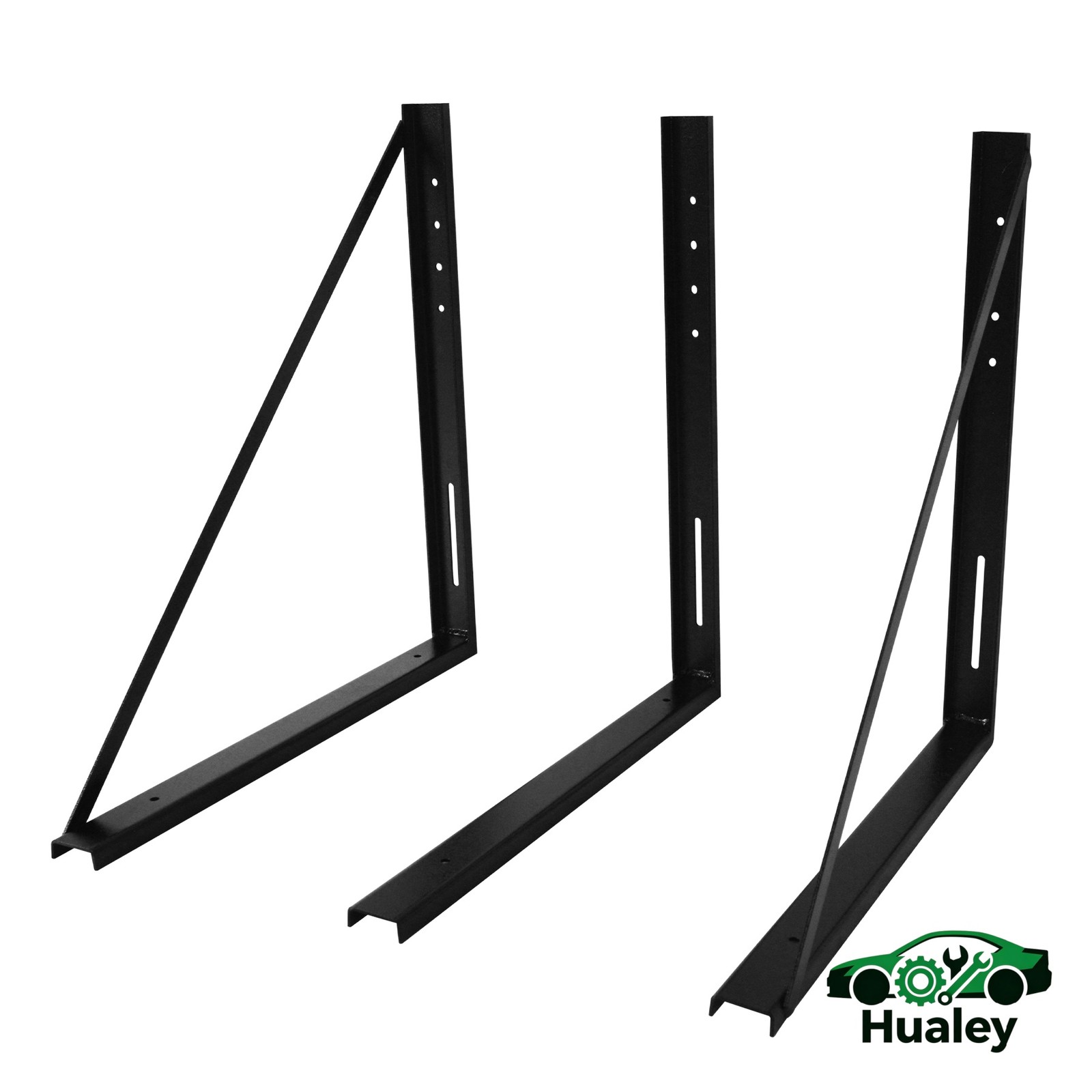3 Pack Heavy Duty 24"x24" Mounting Brackets For Truck RV Underbody Tool Box