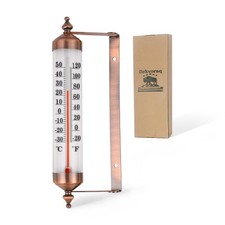 Outdoor Thermometer Waterproof, 10Inch Decorative Outdoor Thermometer
