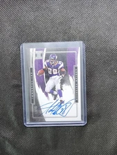 2022 Impeccable Adrian Peterson Immortal Ink On-Card Auto /15