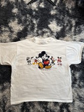 Vintage Disney Mickey Mouse Evolution T-Shirt – XL – Made in USA – 90s