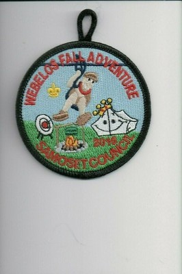 2015 Samoset Council Webelos Fall Adventure patch