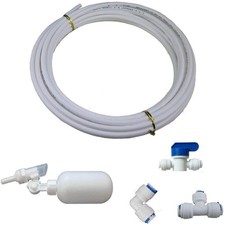 MATTOX 1/4 inch Automatic Plastic Adjustable Float Valve for Aquaponic Water ...