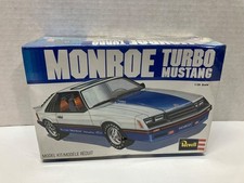 Vintage Revell 125 Scale Monroe Turbo Mustang Factory Sealed Model Kit