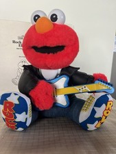 Tyco Sesame Street Rock Roll Elmo Musical Toy 1997 Vintage