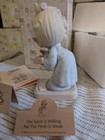 Precious Moments "The Spirit Is Willing But The Flesh Is Weak" Porcelain 1986 — photo 2