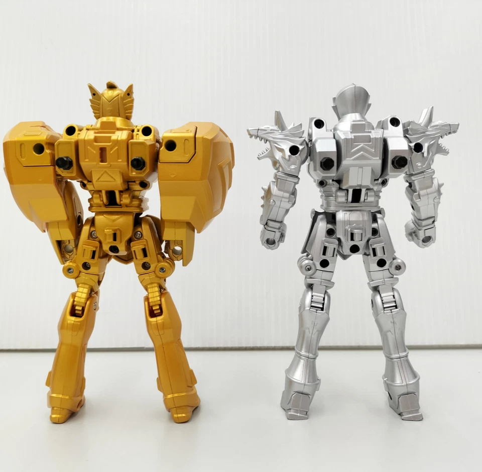 Bandai Power Rangers Mystic Force DX Золотой MagiPhoenix и Серебряный Wolzard Совершенно новый - Изображение 3 из 4