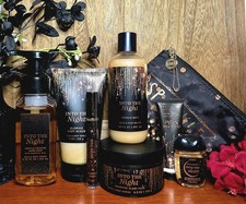 Bath  Body Works 8-Pc Into The Night RARE Bodycare Bundle