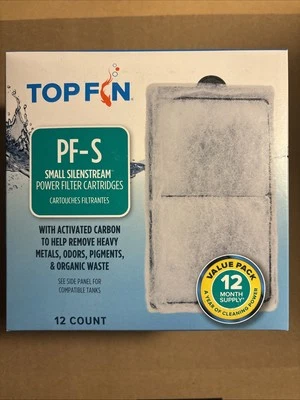 TOP FIN SILENSTREAM PF-S FILTER CARTRIDGE -| 12 FILTERS