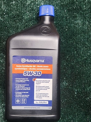 #ad #ad 1 QT HUSQVARNA SNOW BLOWER 585282602 5W 30 SYNTHETIC BLEND 4 CYCLE ENGINE OIL $12.99