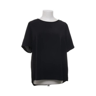 Primark, Top, Größe: 44, Schwarz, Polyester, Einfarbig, Satin, Damen #Yvh