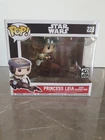 Funko Pop Vinyl Star Wars #228 Princess Leia with Speeder Bike.
