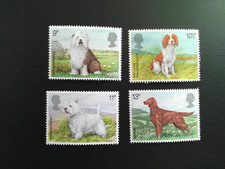 G B  SET OF 4  MNH STAMPS  1979 DOGS  9 -13 PENCE SG1075-8.