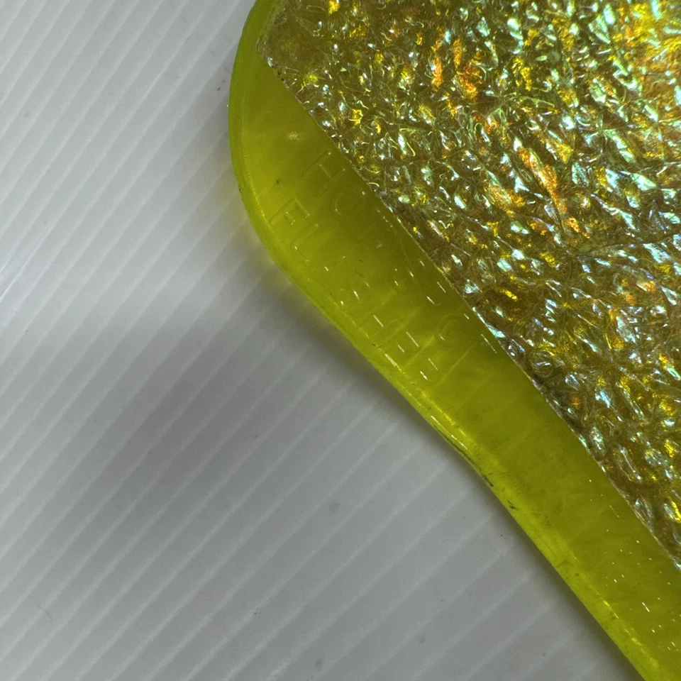 Hot Spot Flashers 11 Inch Lot of 2 Fishing Trolling 1 Orange 1 Green w/swivels - Image 3 of 4