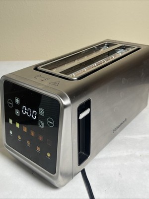 Smart 4-Slice Toaster with Touchscreen, Memory Function, Reheat & Defrost