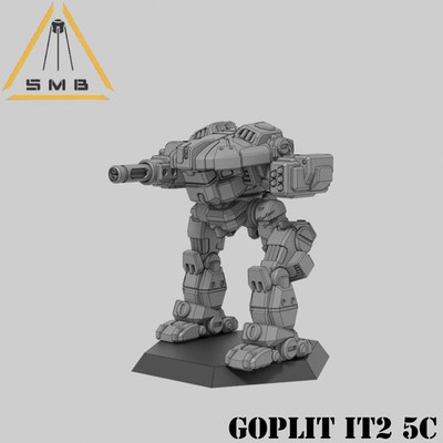 Goplit it2 5С - Alternate Battletech Model - By Sir Mortimer Bombito