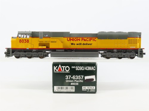 Escala HO KATO 37-6357 UP "Entregaremos" SD90/43MAC Diesel #8038 - DCC Listo | Condition: Used