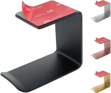 Under Desk Headphone Hook Adhesive Mount Holder