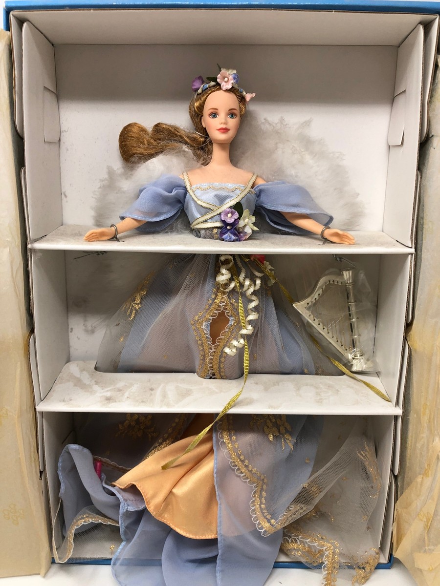 Barbie Angels of Music Collection Harpist Angel 1998 Doll