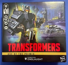 Transformers Age of the Primes Onslaught Combaticon Leader class Bruticus NISB
