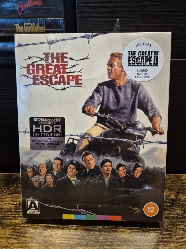 The Great Escape 4k Blu-Ray Box Set Limited Edition NEW - Image 2 of 4