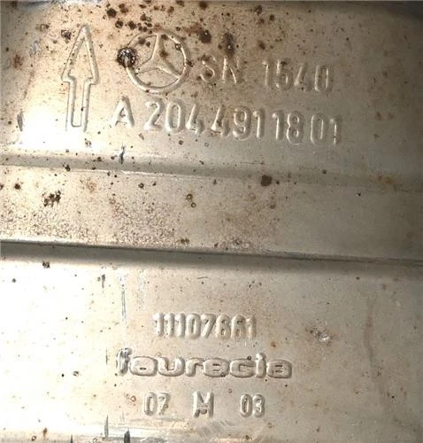 SISTEMA DE ESCAPE COMPLETO Mercedes-Benz C (W204) A2044911801 - Imagen 3 de 3