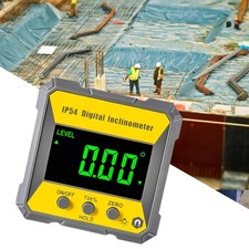 Portable Level Gauge Angle Finder Protractor for Plumbers Carpenters Tools