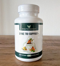 Spike Tri-Support with Nattokinase, Bromelain, and Turmeric 60ct Exp 12/2027