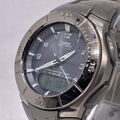CASIO Titanium Waveceptor WVA-410J Solar Powered Watch Tested