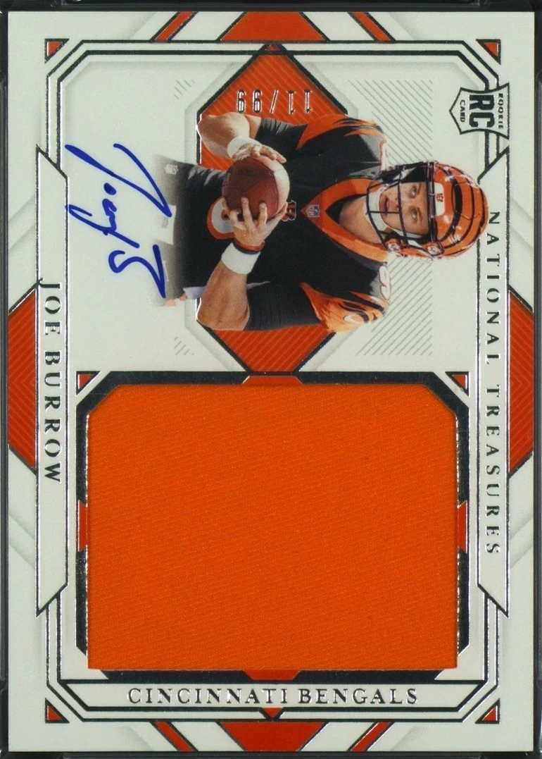 2020 Panini National Treasures Joe Burrow #156 for sale | eBay