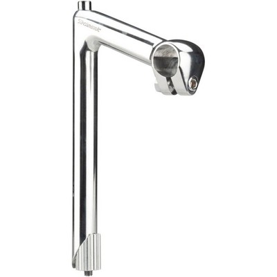 Nitto Technomic Stem - 110mm, 26 Clamp, -18, Al, Silver NTC-225-110MM/26.0