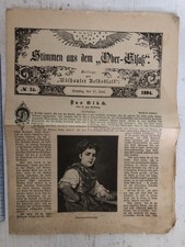 Journal / Vieux Papier Du Samedi 17 Juillet 1894