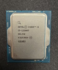 12th Gen Intel Core i5-12500T 2.00GHz 6-Core LGA1700 18MB Desktop CPU SRL5W 35W