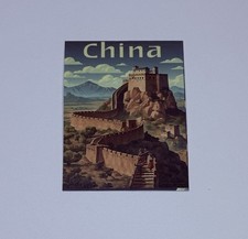 Great Wall Of China Sticker Travel Tour Art Decal Vinyl Country Souvenir Tc9