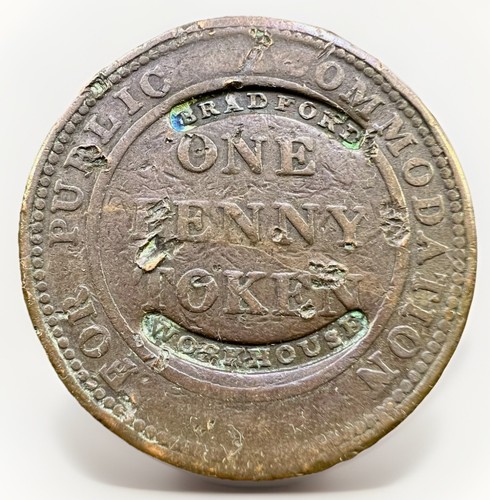1812 Birmingham Copper Union Company One Penny Token 26.51gr RC25