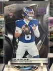 Jaxson Dart RC 2025 Topps Chrome Black #136 New York Giants TZ
