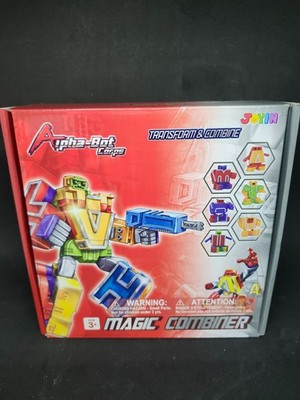 All 26 Alpha-Bots Transforming Letters Alphabet Transformer Robots