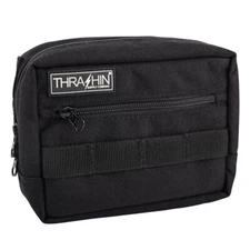 Thrashin Supply Handlebar Bag 2.0 Black Harley Riser T-Bar Molle Dyna XL Softail