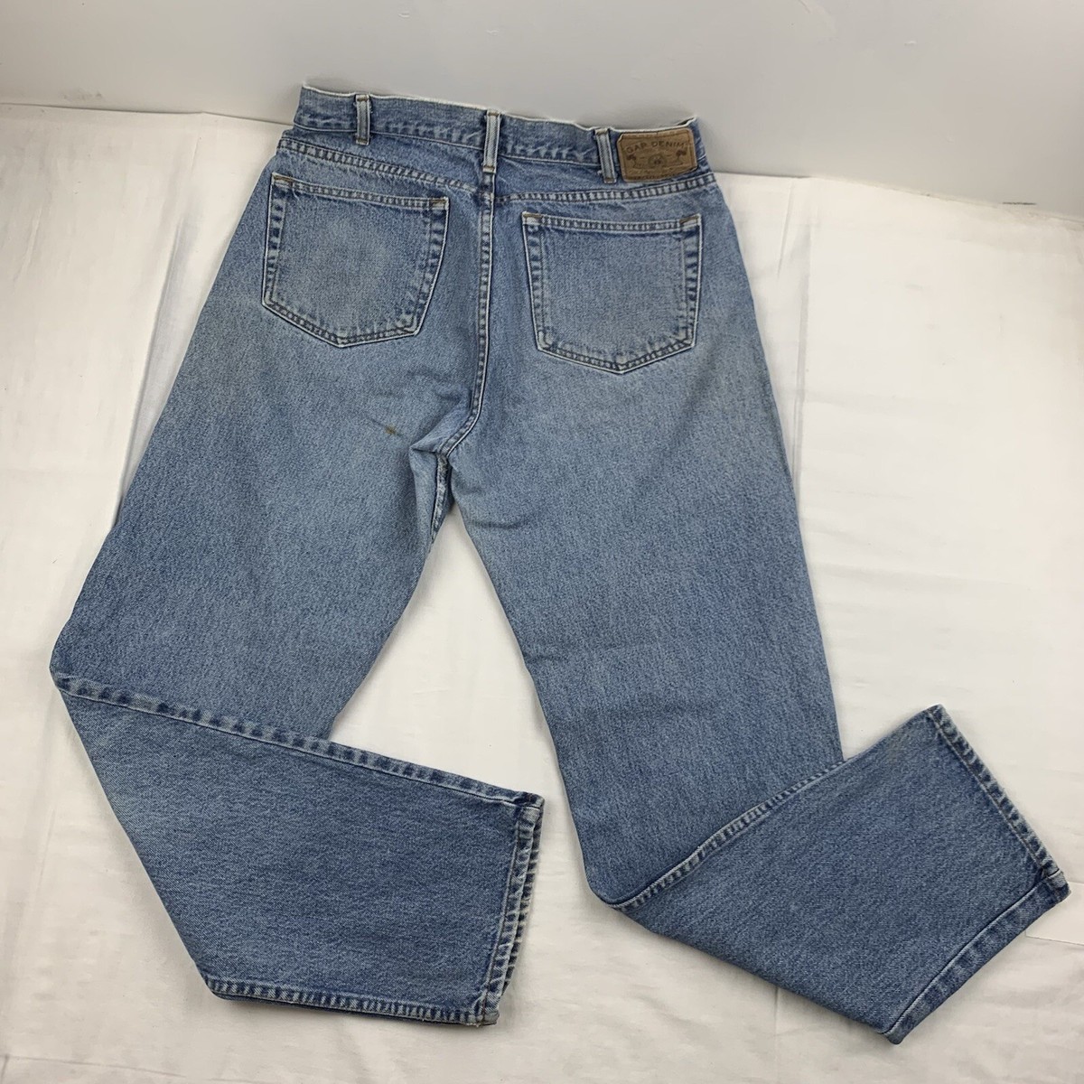 ♪ 2004―2005  gap  A&W ミラノ・ニューヨーク ♪ Vintage Gap Jeans Adult 31x30 Blue Denim Grunge Y2K Street