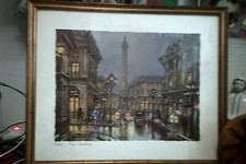 Paris Place Vendom 48x40 frame or print in total frame with defects read
