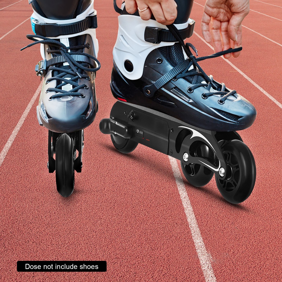 Electric Skate Roller Blade Attachment For Shoes Remote Control